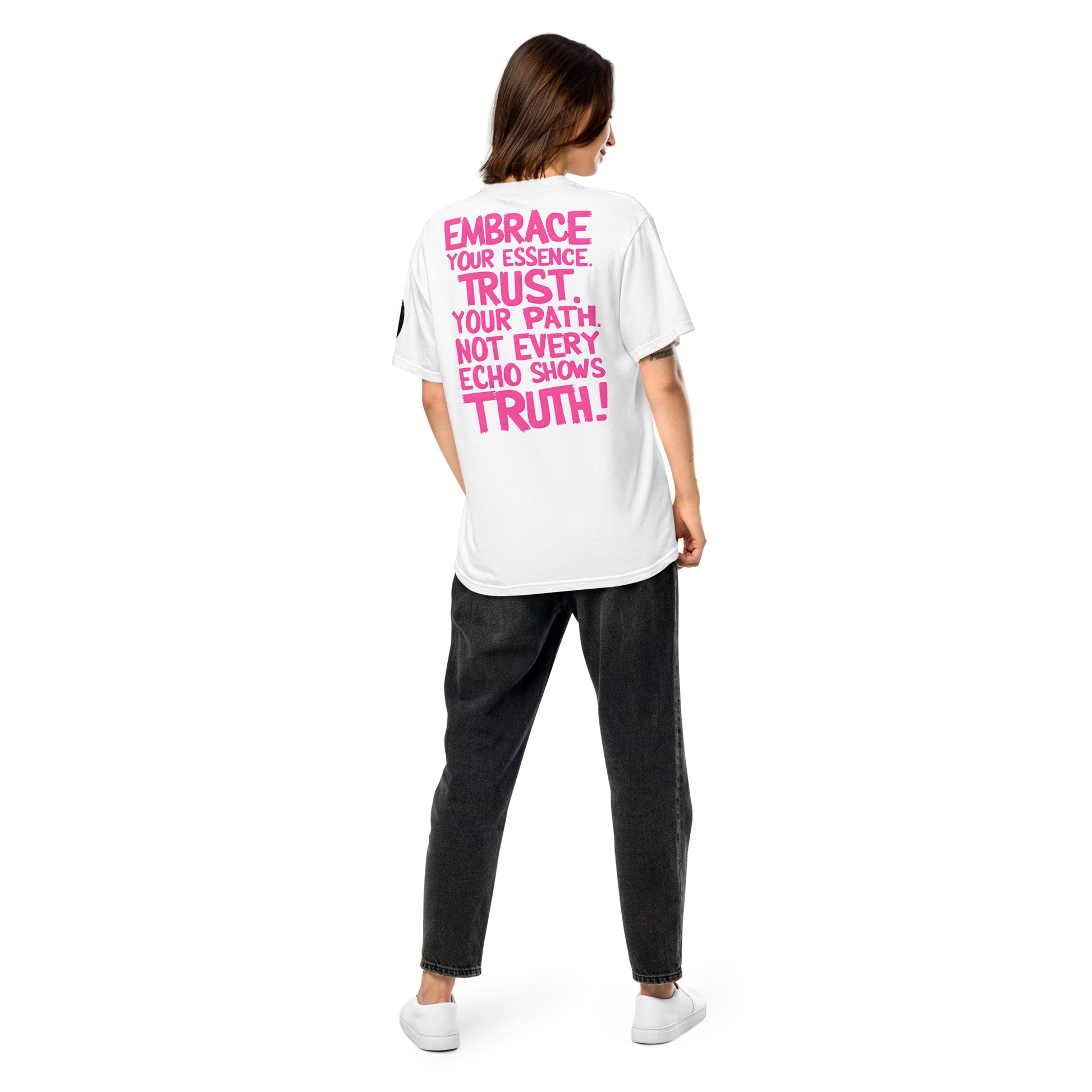 Embrace your Essence | Unisex garment-dyed heavyweight t-shirt - Self Love Saga  Self-love Apparel, Mental Health Matters