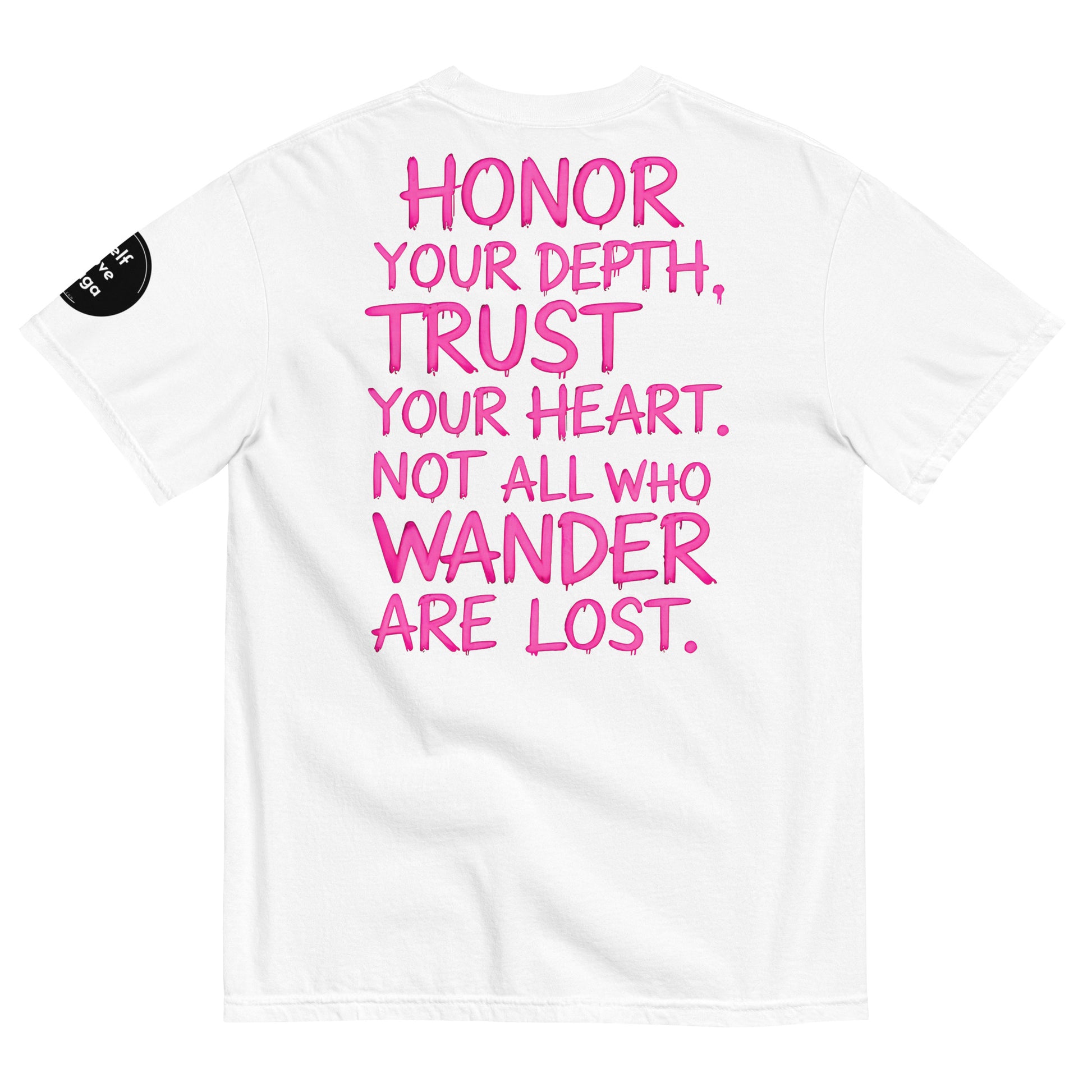 Honor Your Depth (Relaxed Fit T-Shirt) - Self Love Saga  Self-love Apparel, Mental Health Matters