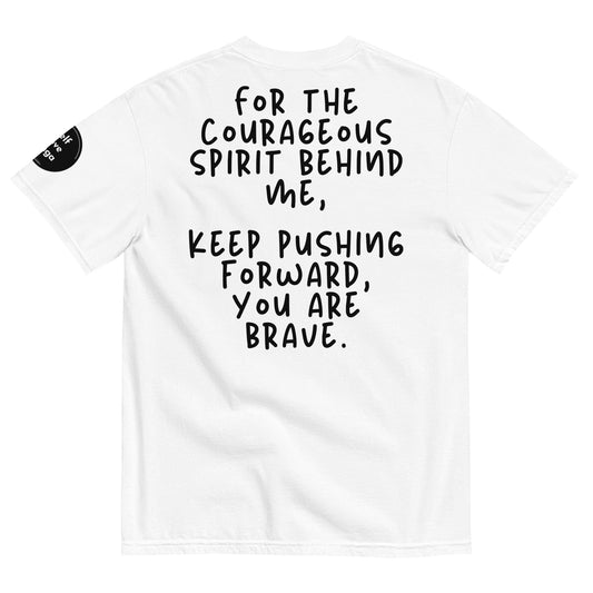 Keep Pushing Forward | Unisex garment-dyed heavyweight t-shirt - Self Love Saga  Self-love Apparel, Mental Health Matters