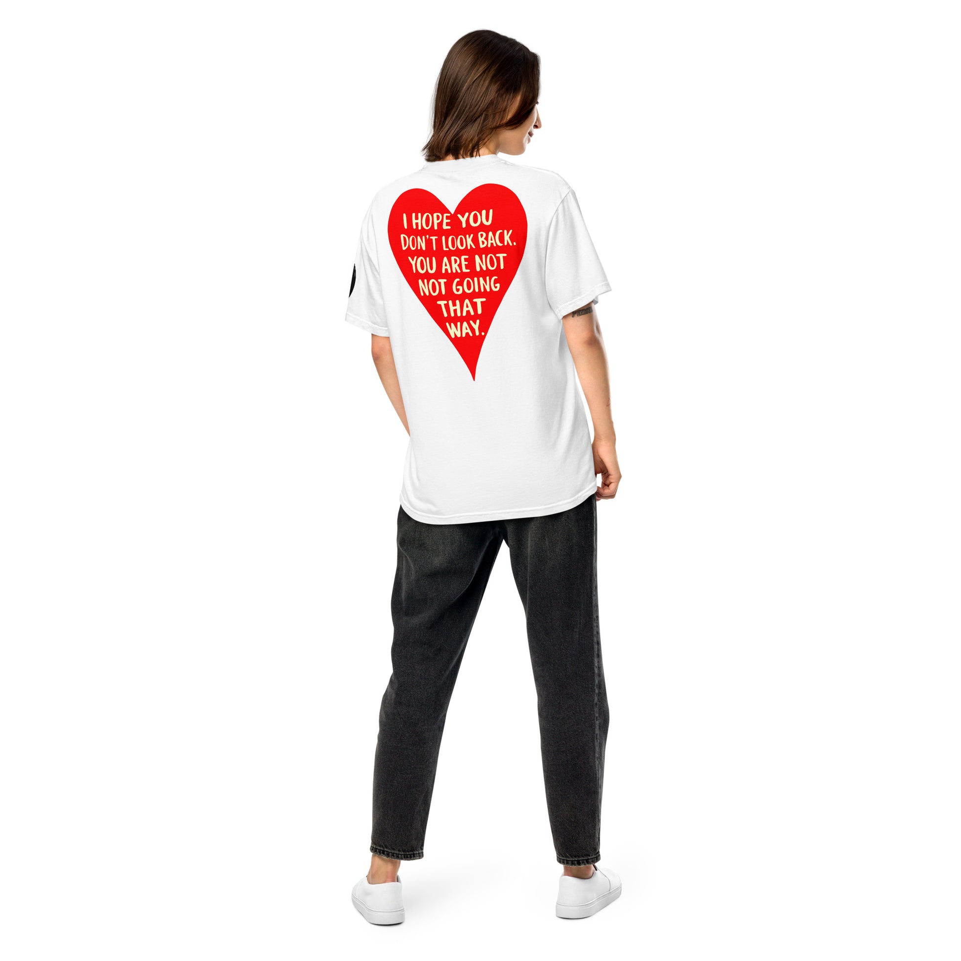 Don’t Look Back (Relaxed Fit T-shirt) - Self Love Saga  Self-love Apparel, Mental Health Matters