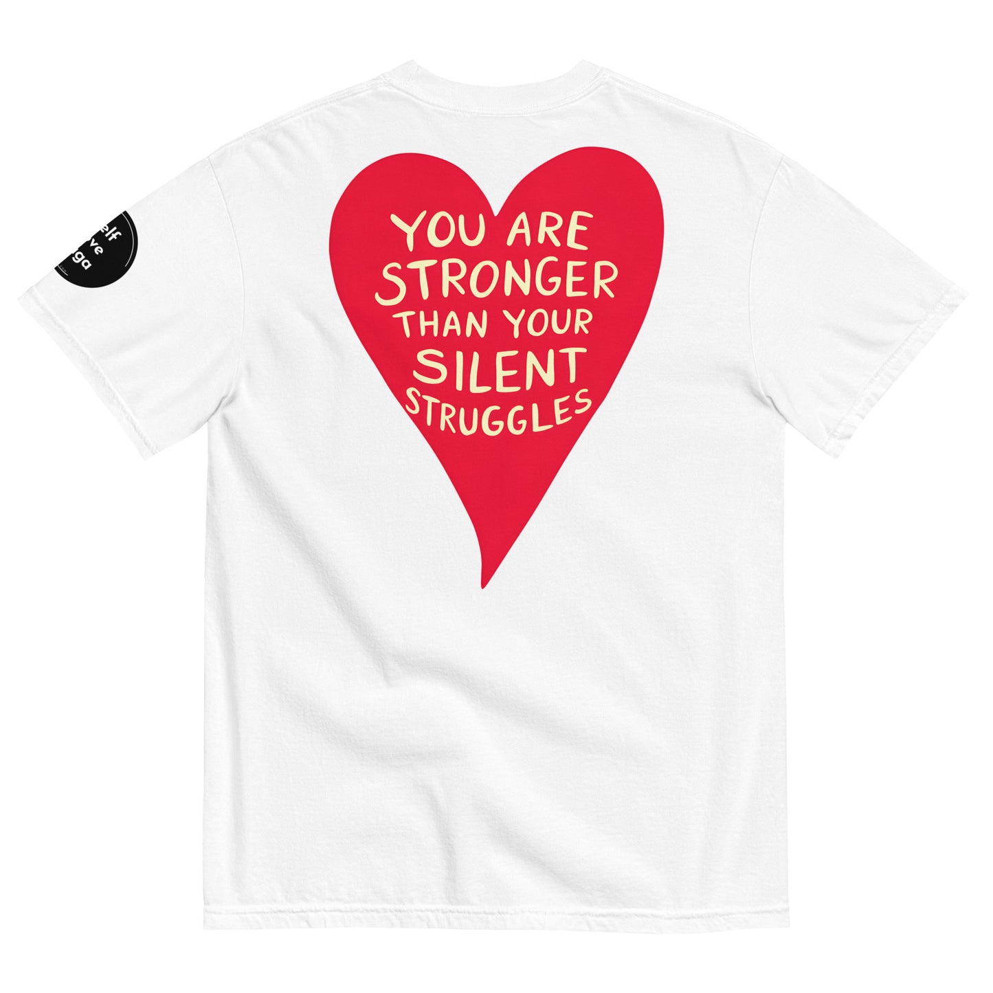 Your Silent Struggles (Relaxed Fit T-shirt) - Self Love Saga  Self-love Apparel, Mental Health Matters