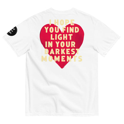 Light in Darkest Moments (Relaxed Fit t-shirt) - Self Love Saga  Self-love Apparel, Mental Health Matters