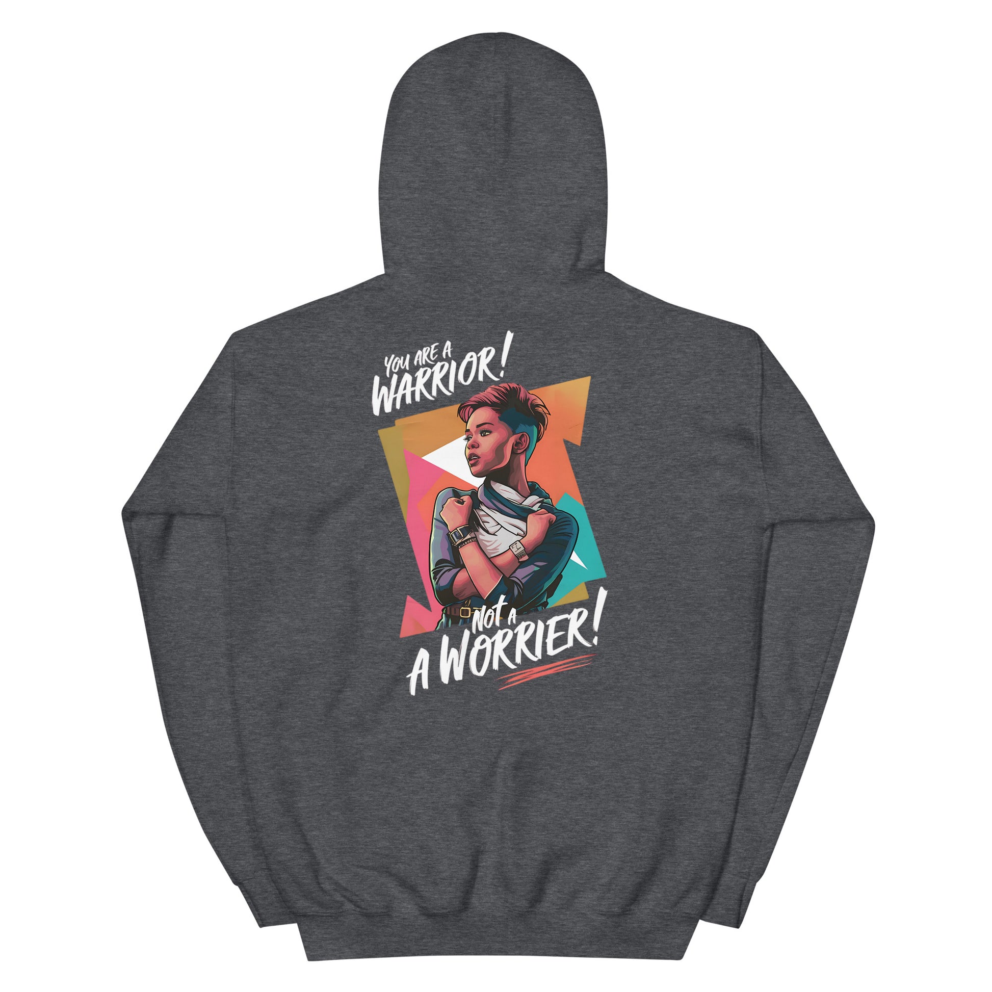 Not a Worrier | Unisex Hoodie - Self Love Saga  Self-love Apparel, Mental Health Matters