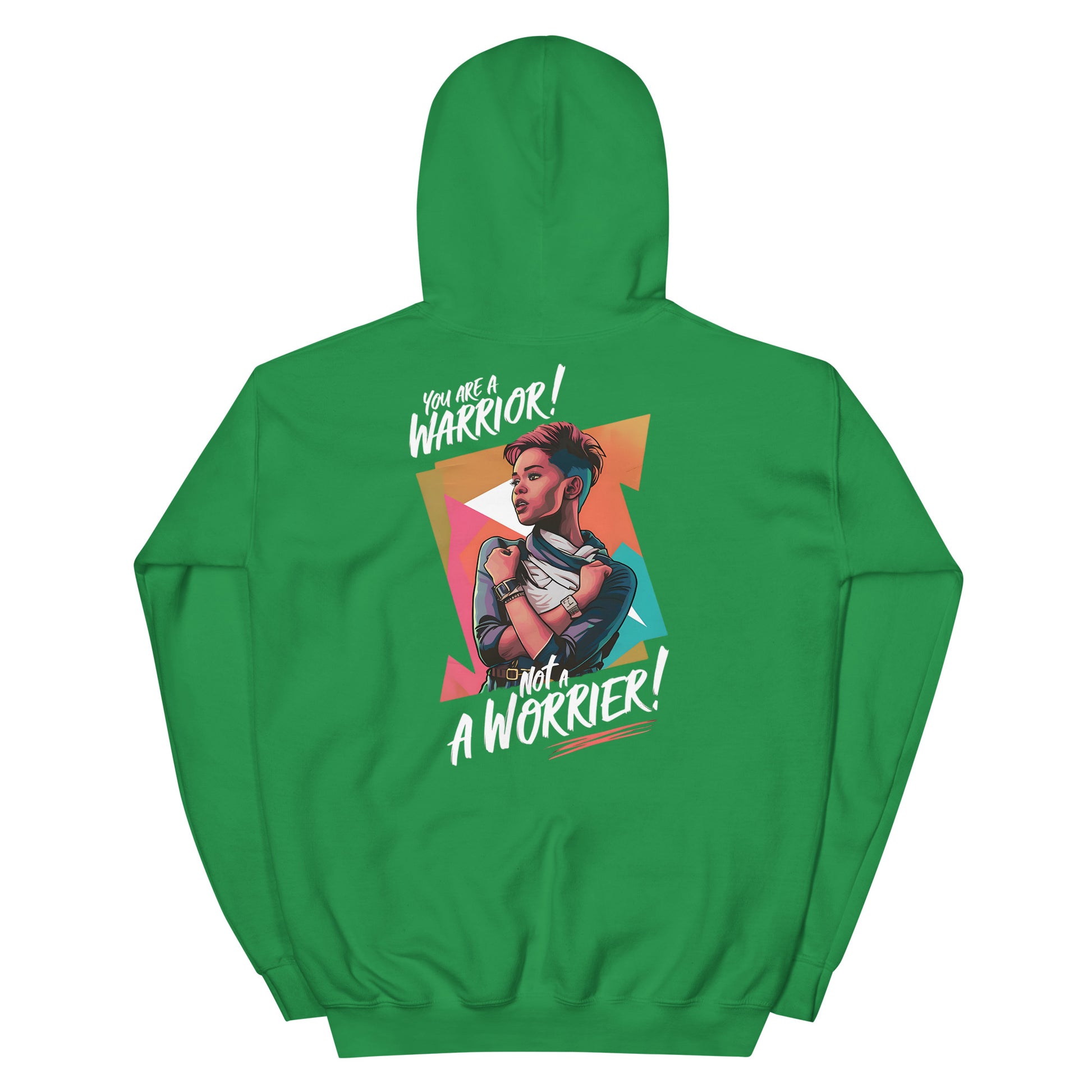 Not a Worrier | Unisex Hoodie - Self Love Saga  Self-love Apparel, Mental Health Matters