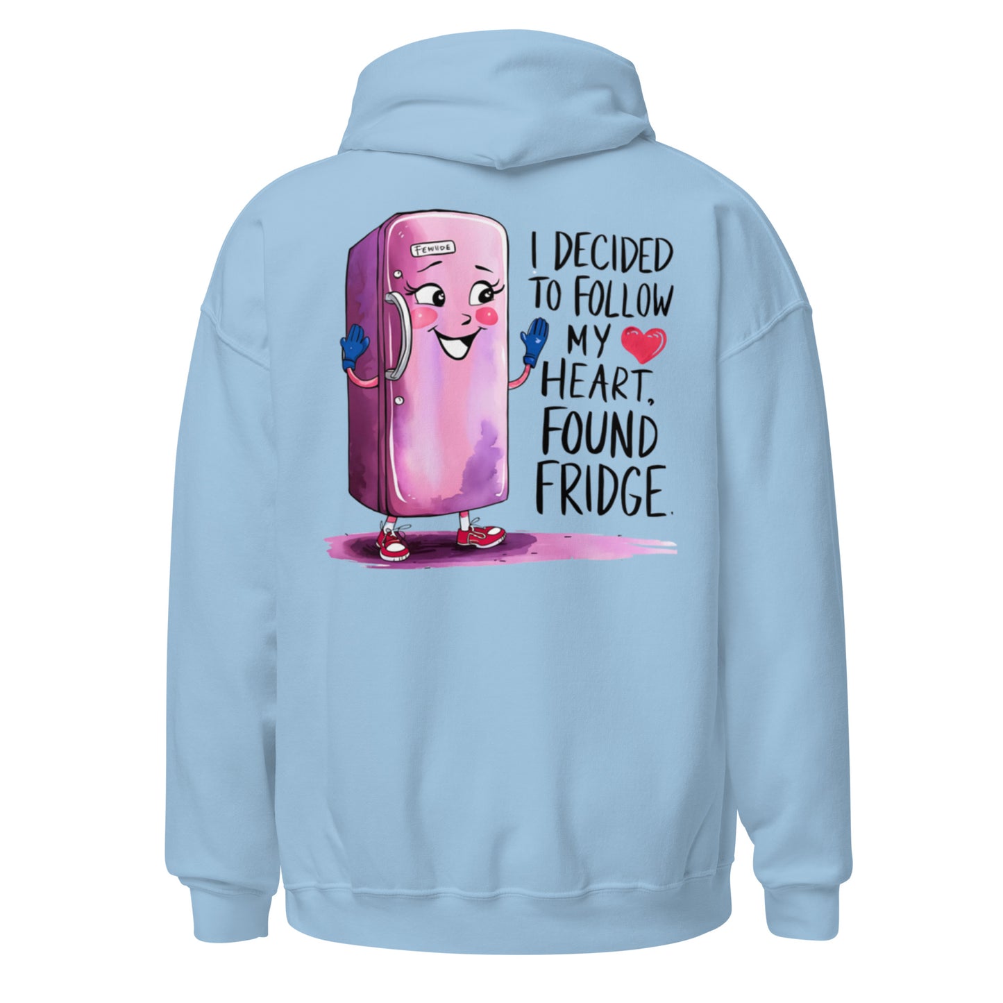 Found Fridge | Unisex Hoodie - Self Love Saga  Self-love Apparel, Mental Health Matters