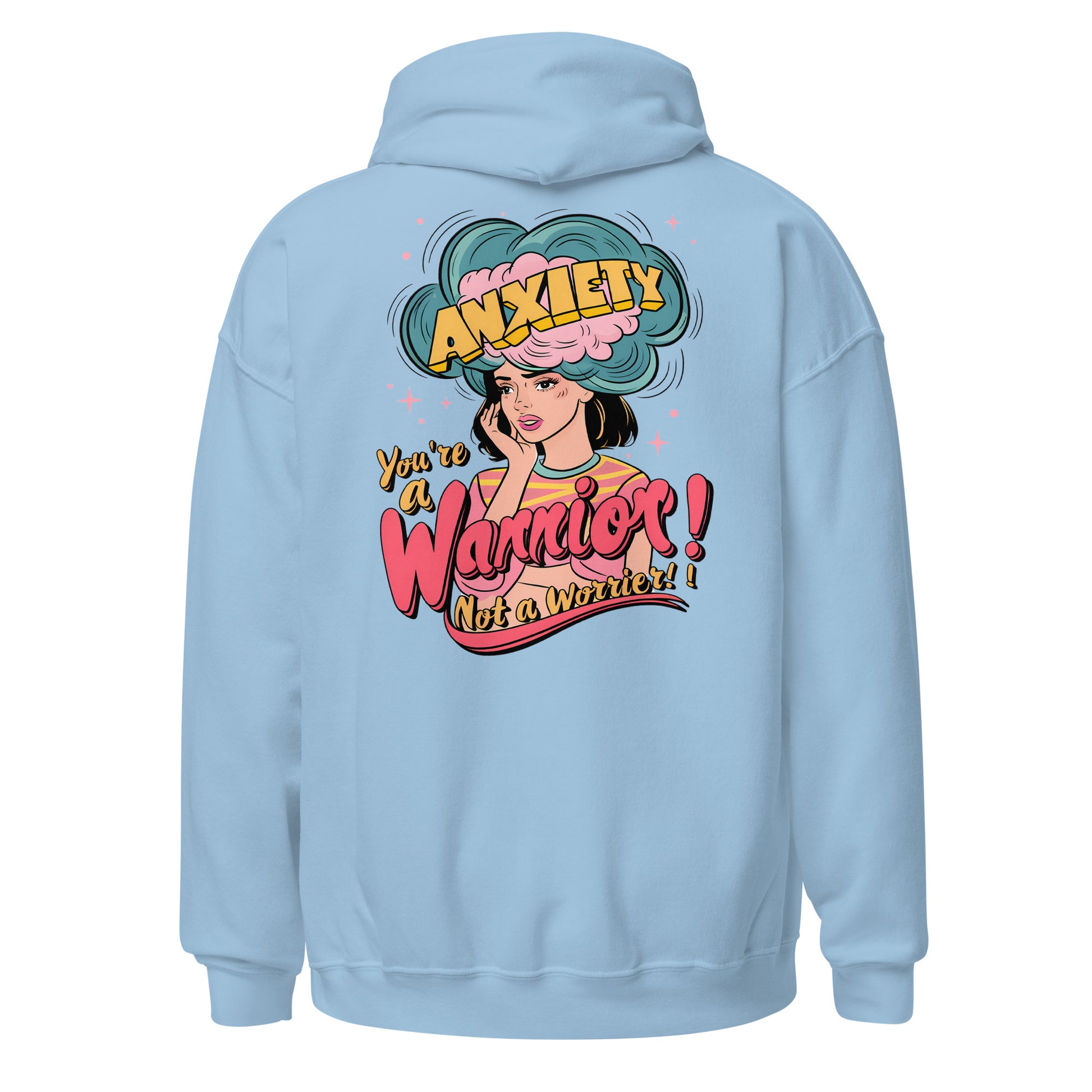 You are a Warrior | Unisex Hoodie - Self Love Saga  Self-love Apparel, Mental Health Matters