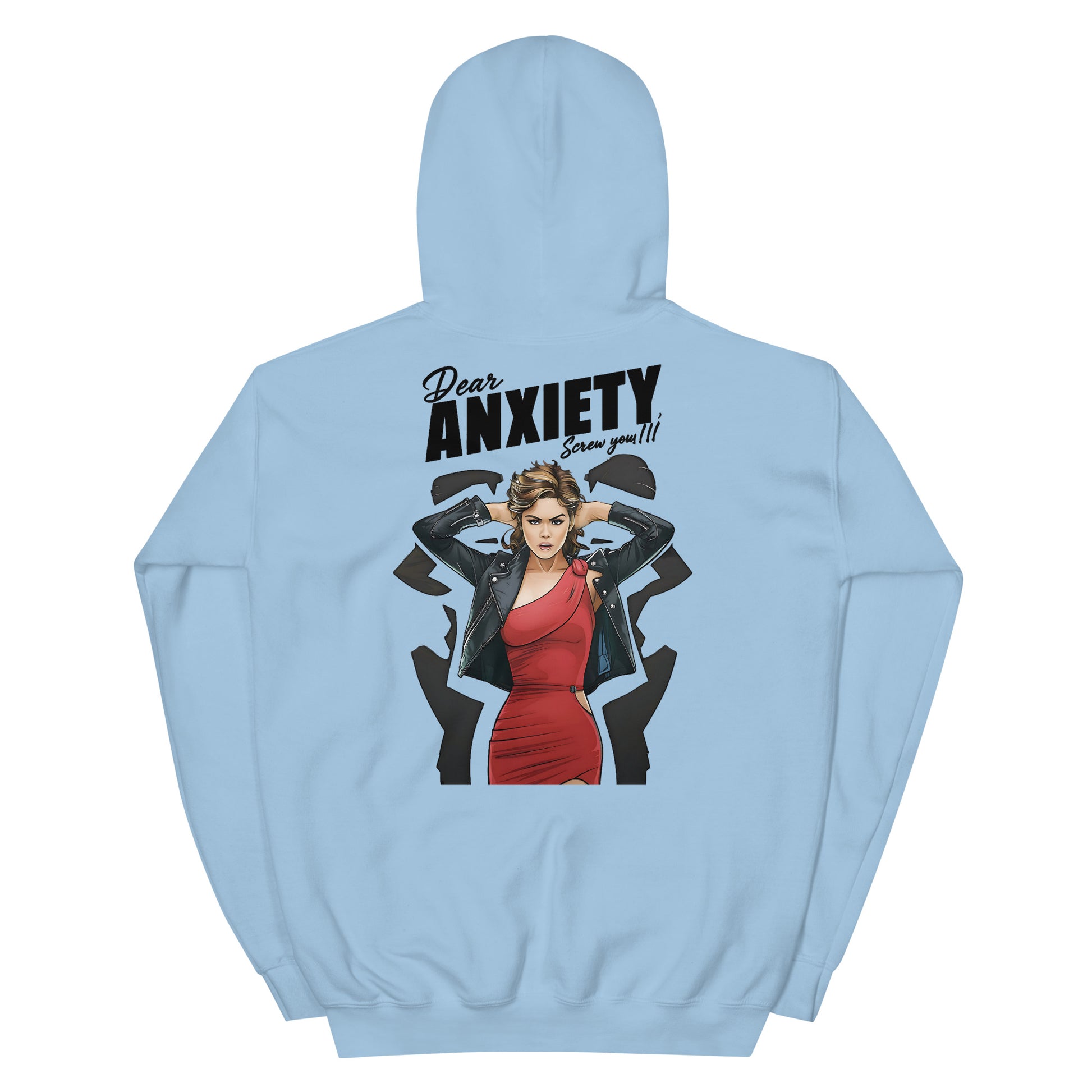 Dear Anxiety | Unisex Hoodie - Self Love Saga  Self-love Apparel, Mental Health Matters