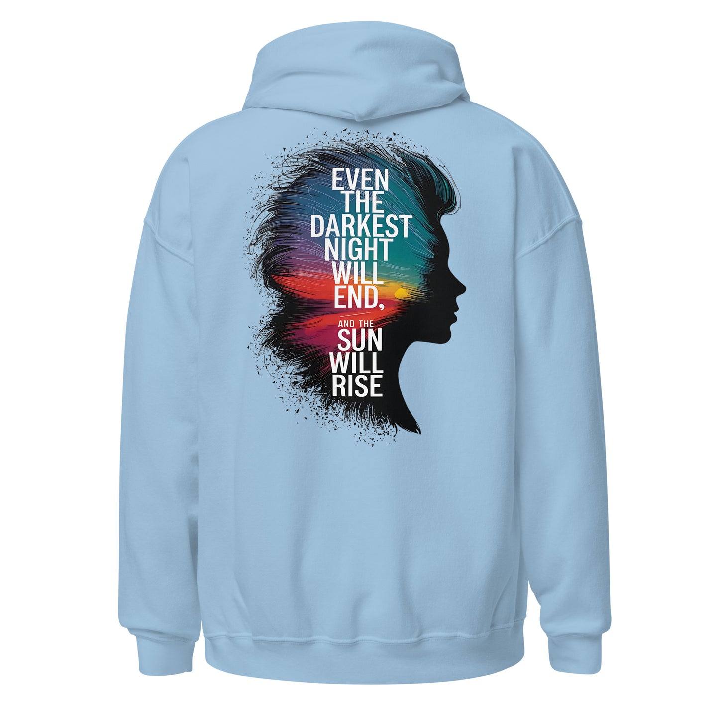 Resilience in Darkness | Unisex Hoodie - Self Love Saga  Self-love Apparel, Mental Health Matters