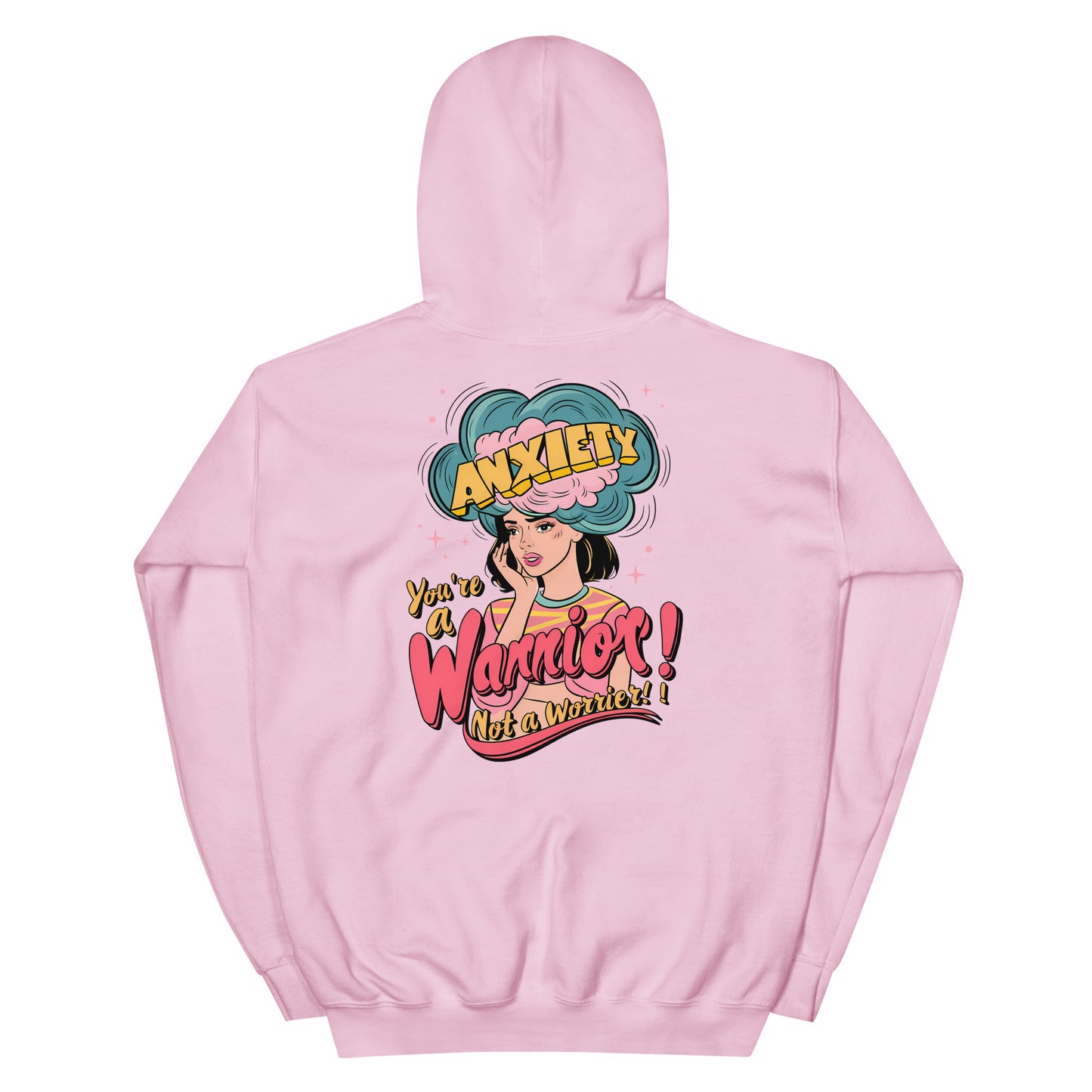 You are a Warrior | Unisex Hoodie - Self Love Saga  Self-love Apparel, Mental Health Matters