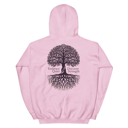 Embrace Quiet | Unisex Hoodie - Self Love Saga  Self-love Apparel, Mental Health Matters