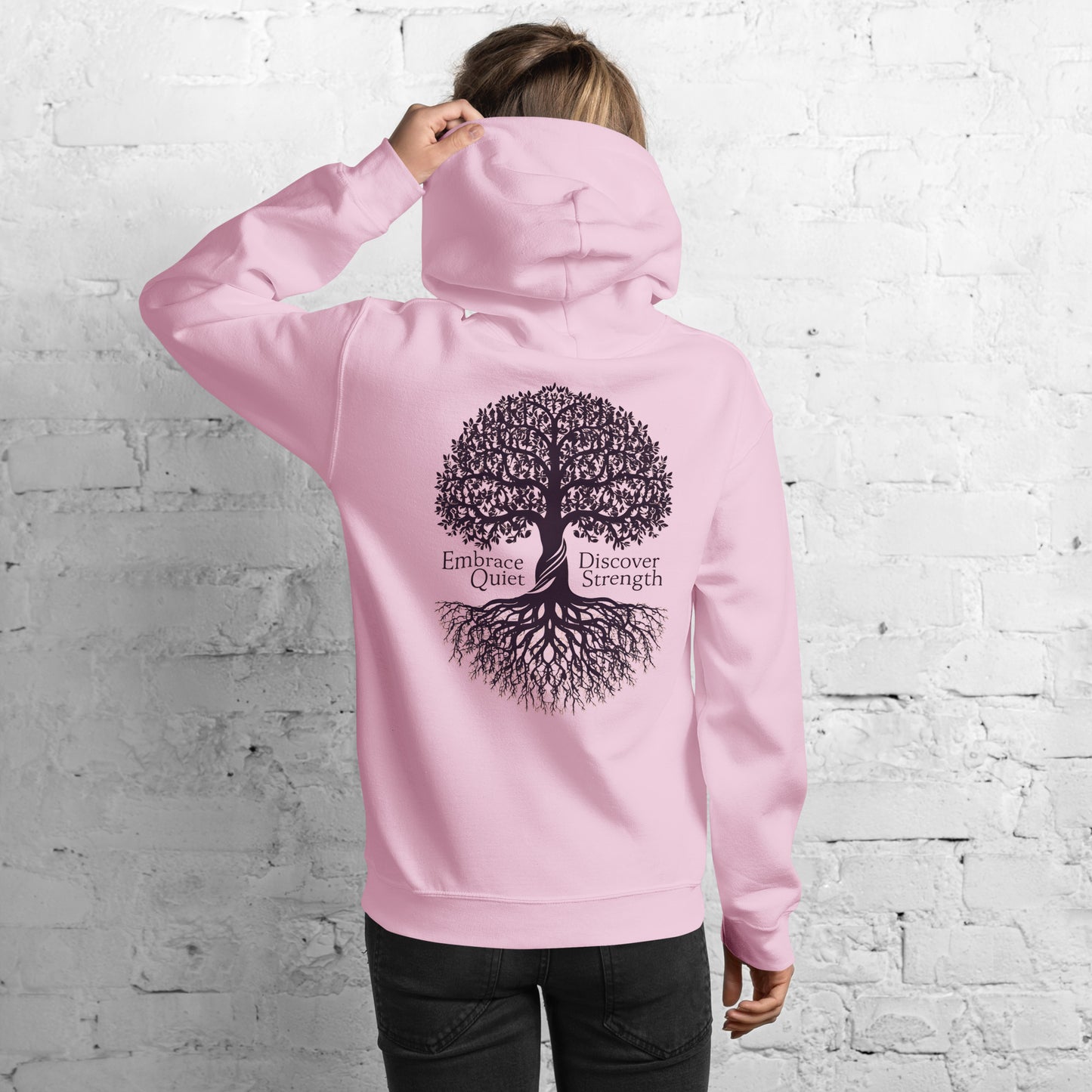 Embrace Quiet | Unisex Hoodie - Self Love Saga  Self-love Apparel, Mental Health Matters