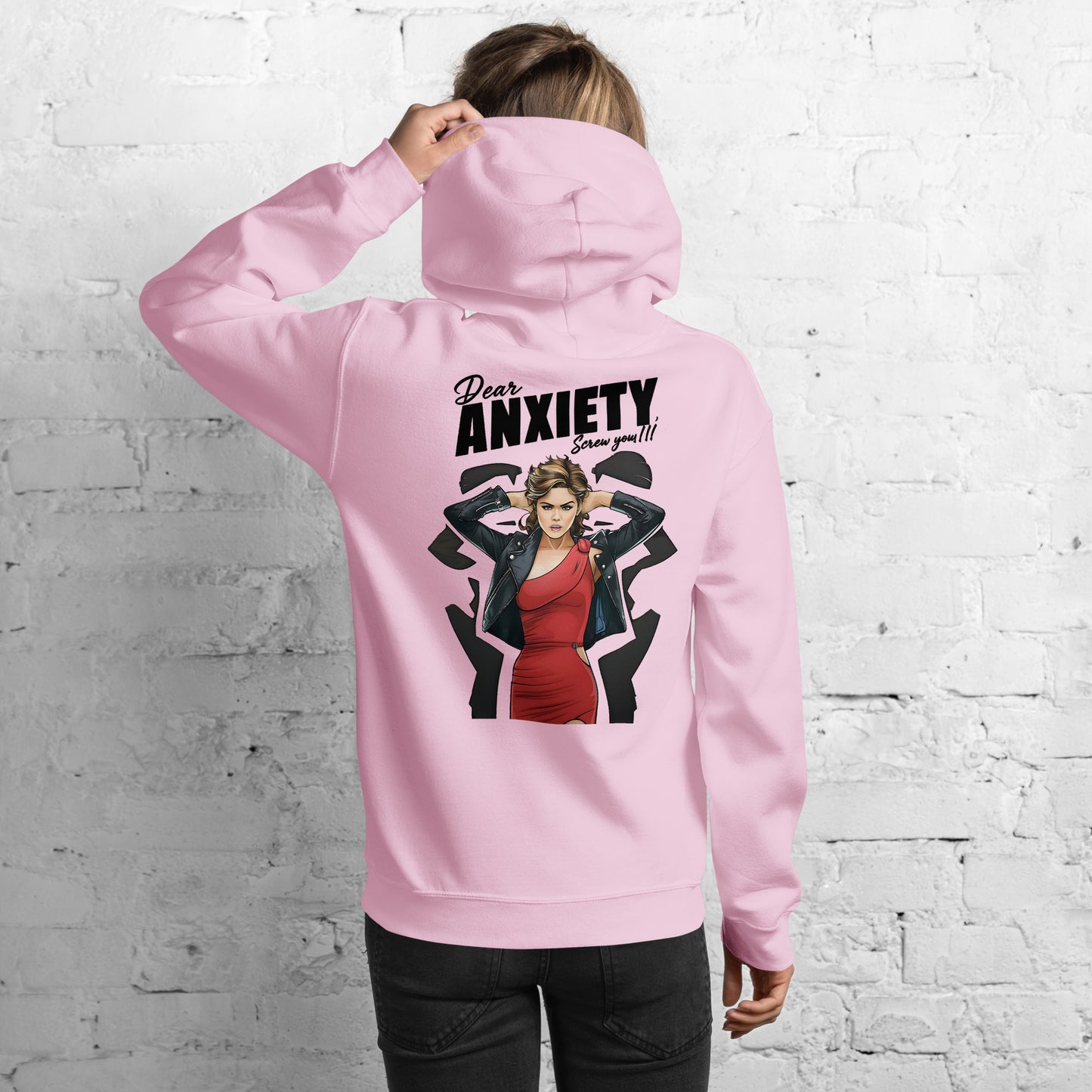 Dear Anxiety | Unisex Hoodie - Self Love Saga  Self-love Apparel, Mental Health Matters