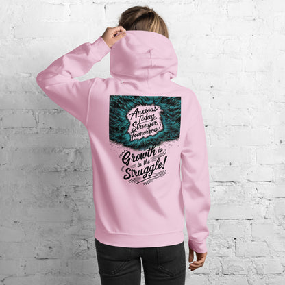 Growth Is in the Struggle | Unisex Hoodie - Self Love Saga  Self-love Apparel, Mental Health Matters