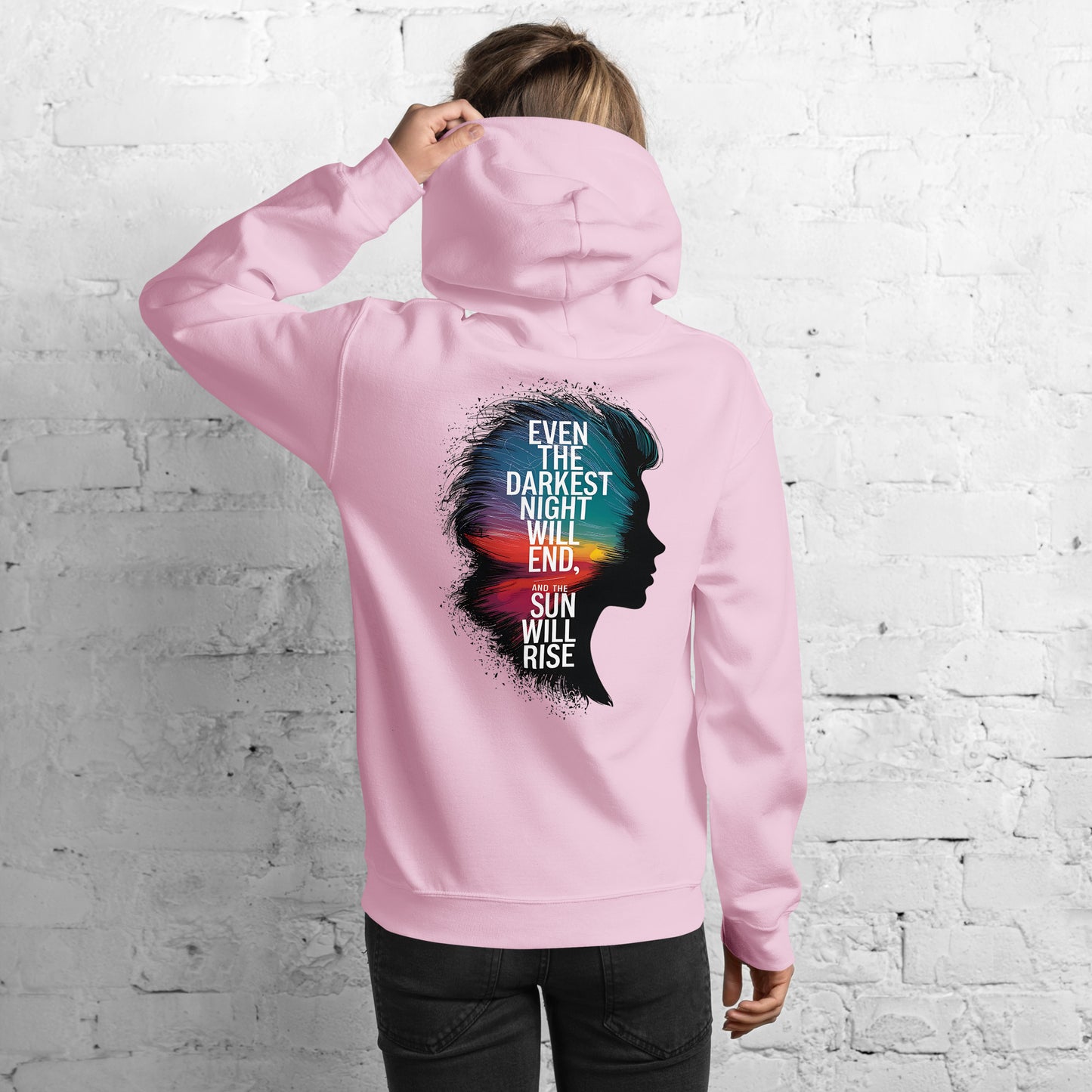 Resilience in Darkness | Unisex Hoodie - Self Love Saga  Self-love Apparel, Mental Health Matters