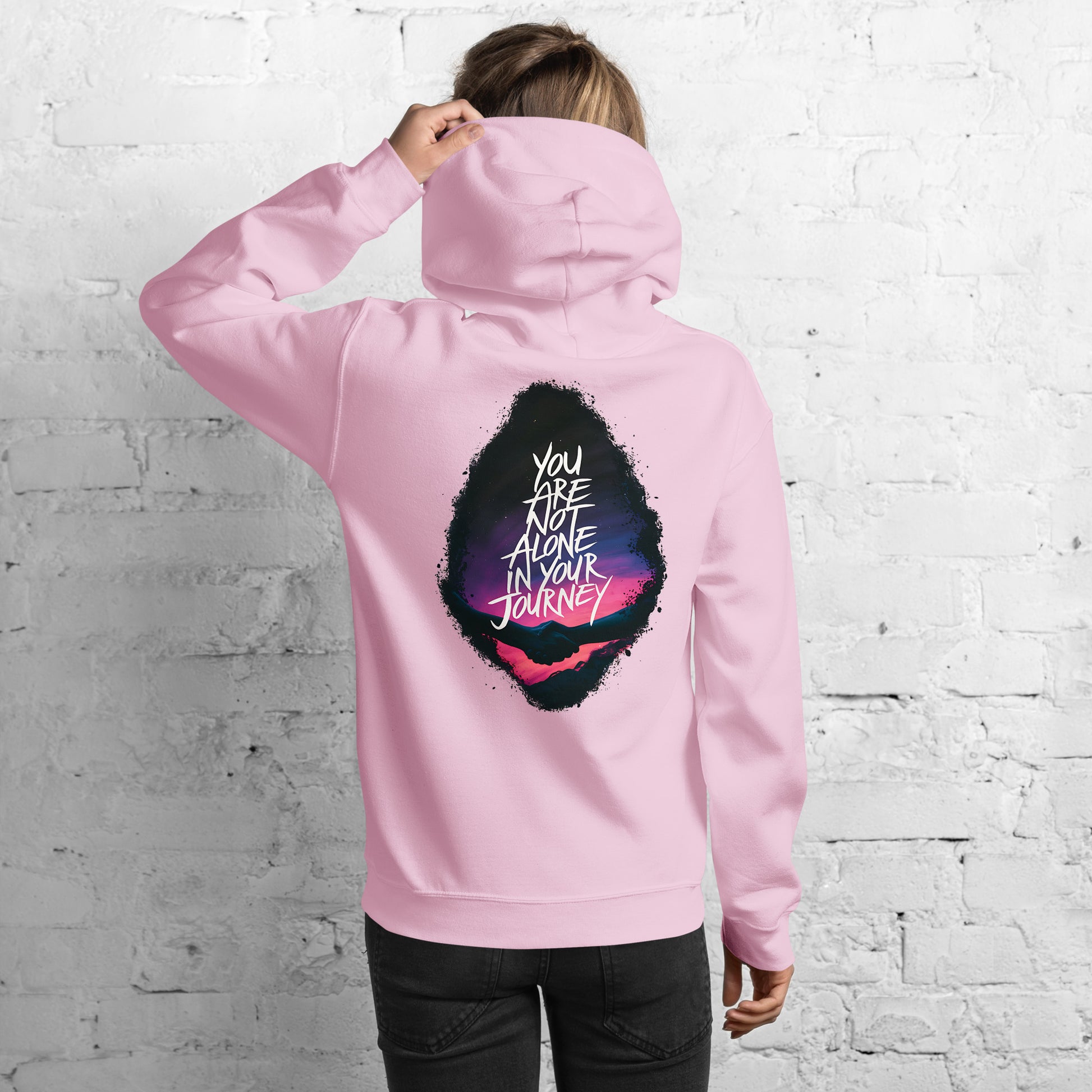 Unity in Journey | Unisex Hoodie - Self Love Saga  Self-love Apparel, Mental Health Matters