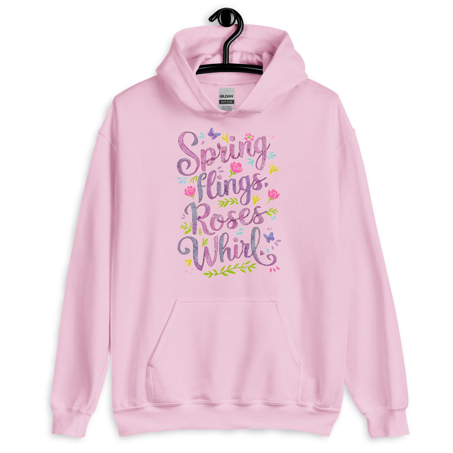 Spring Flings | Unisex Hoodie - Self Love Saga  Self-love Apparel, Mental Health Matters