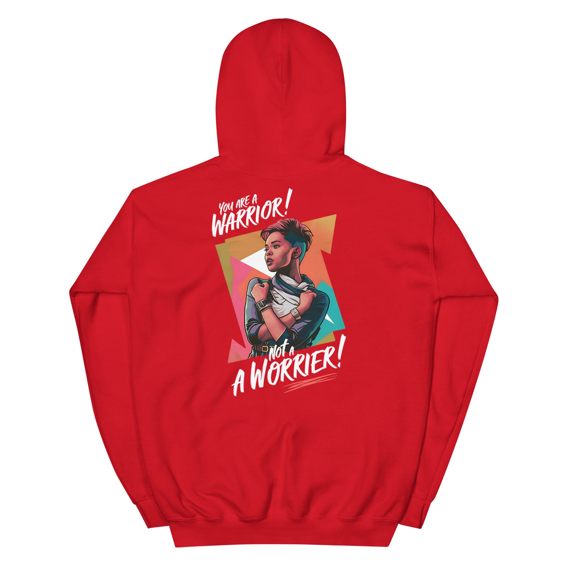 Not a Worrier | Unisex Hoodie - Self Love Saga  Self-love Apparel, Mental Health Matters