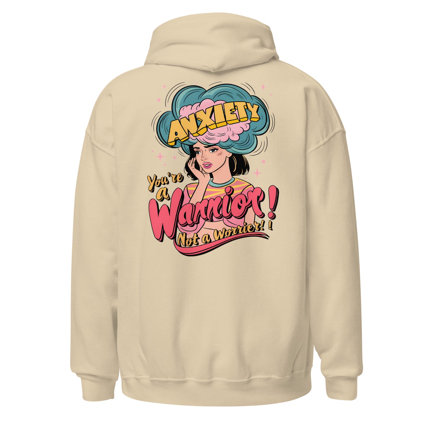 You are a Warrior | Unisex Hoodie - Self Love Saga  Self-love Apparel, Mental Health Matters