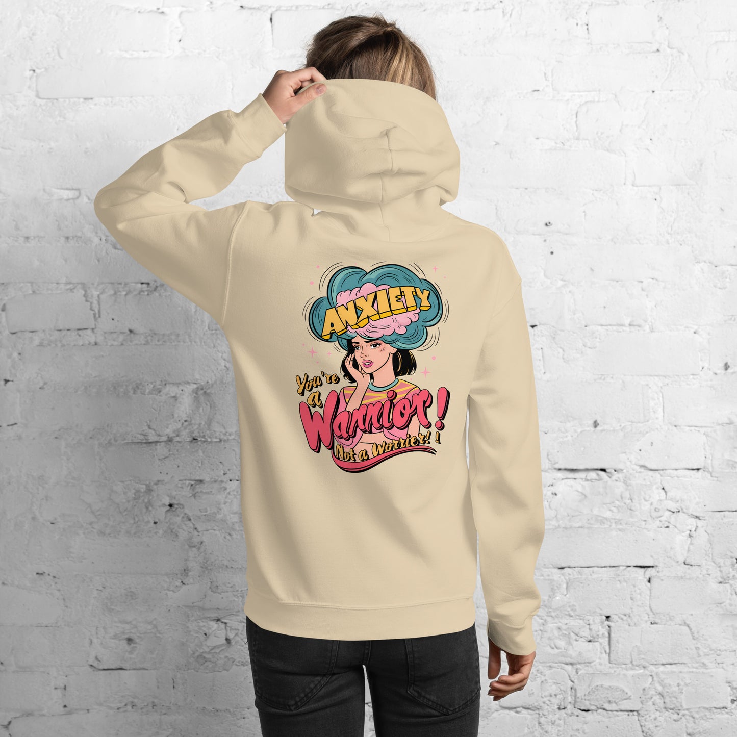 You are a Warrior | Unisex Hoodie - Self Love Saga  Self-love Apparel, Mental Health Matters