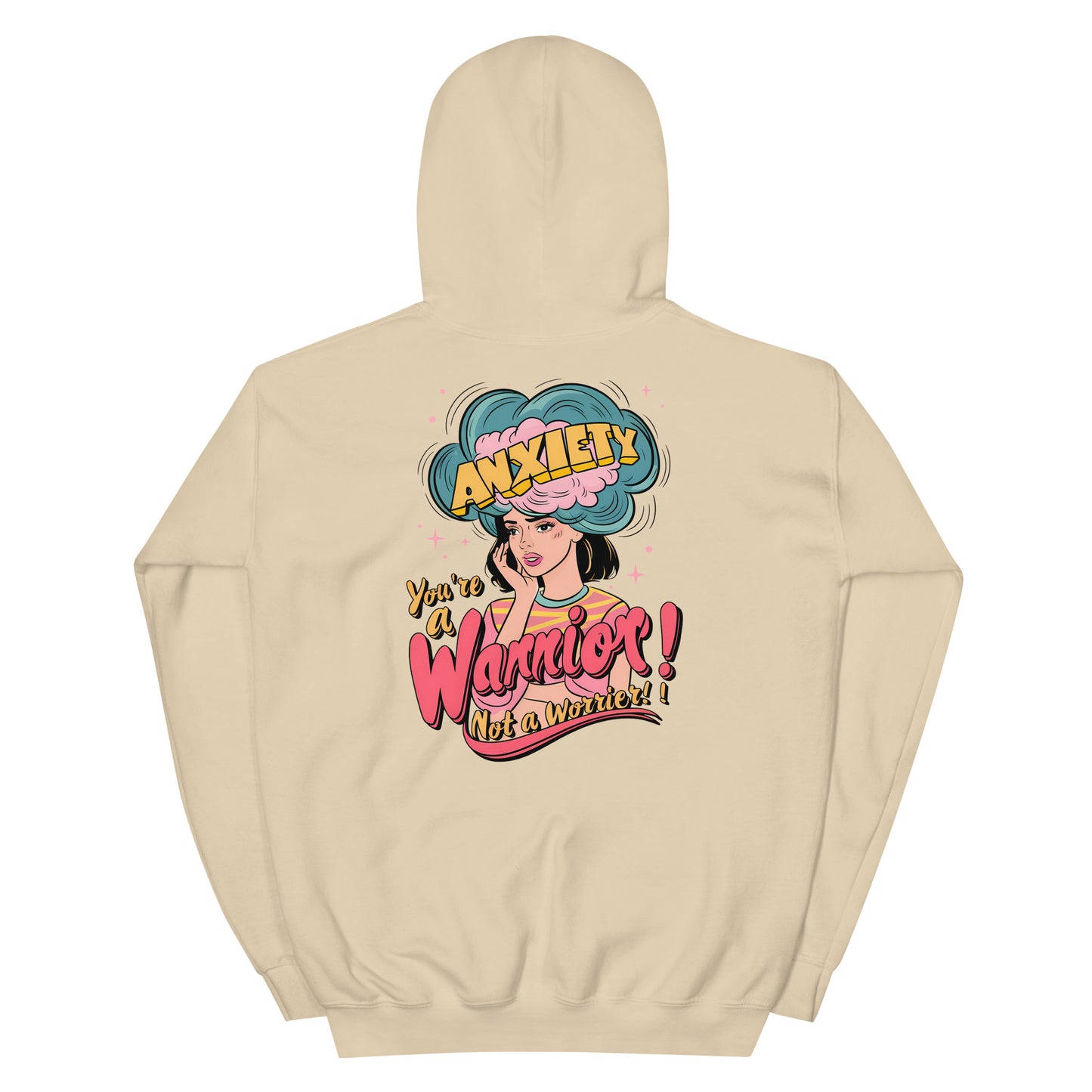 You are a Warrior | Unisex Hoodie - Self Love Saga  Self-love Apparel, Mental Health Matters