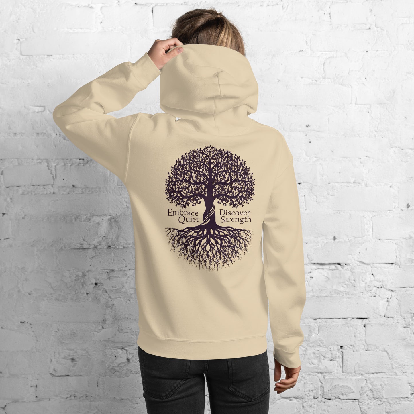 Embrace Quiet | Unisex Hoodie - Self Love Saga  Self-love Apparel, Mental Health Matters