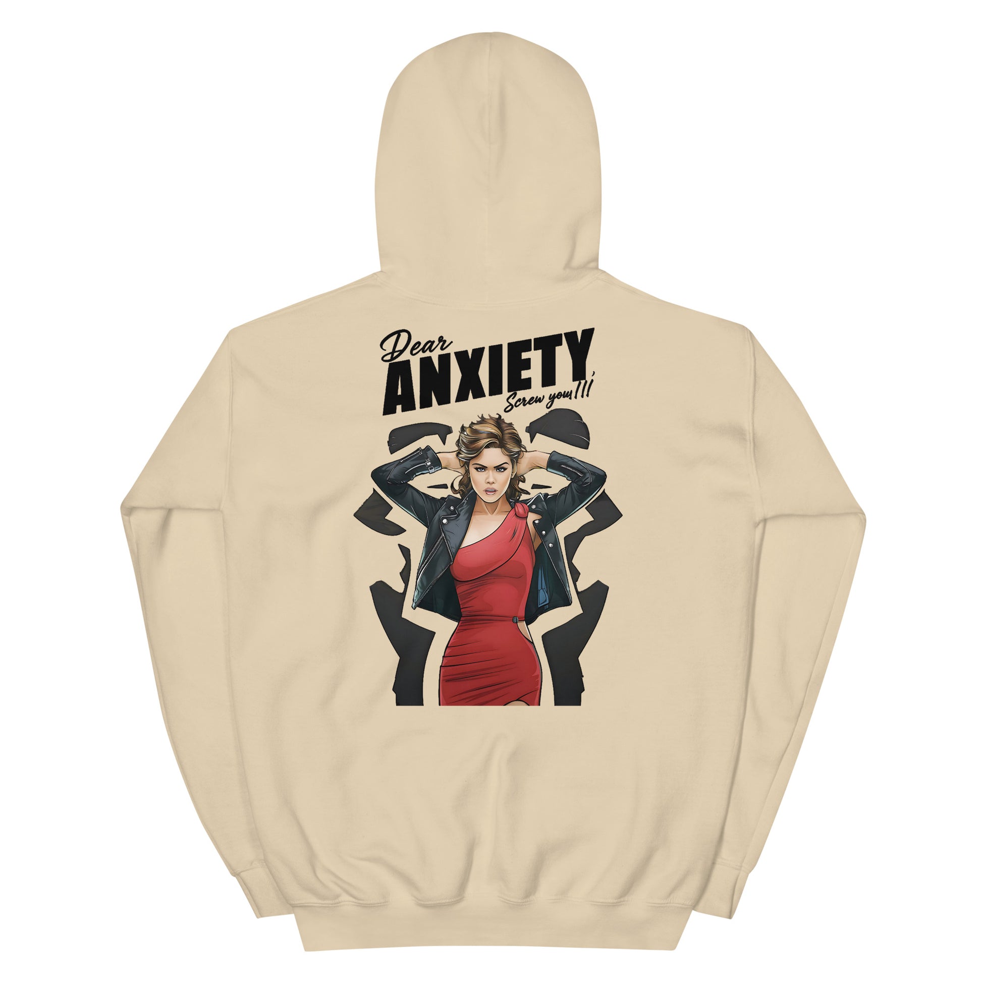 Dear Anxiety | Unisex Hoodie - Self Love Saga  Self-love Apparel, Mental Health Matters