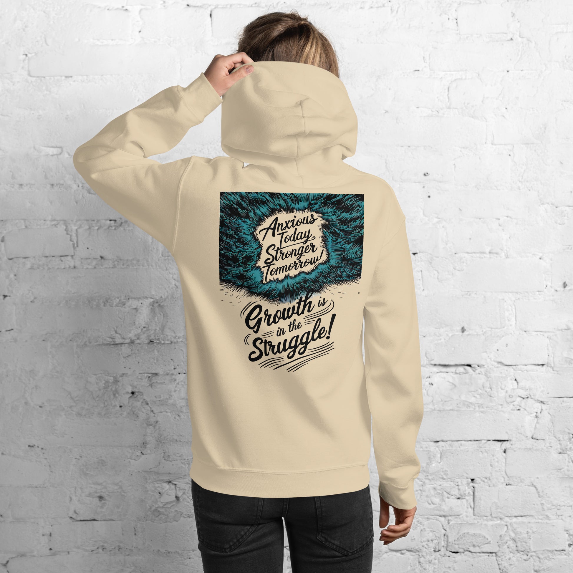 Growth Is in the Struggle | Unisex Hoodie - Self Love Saga  Self-love Apparel, Mental Health Matters