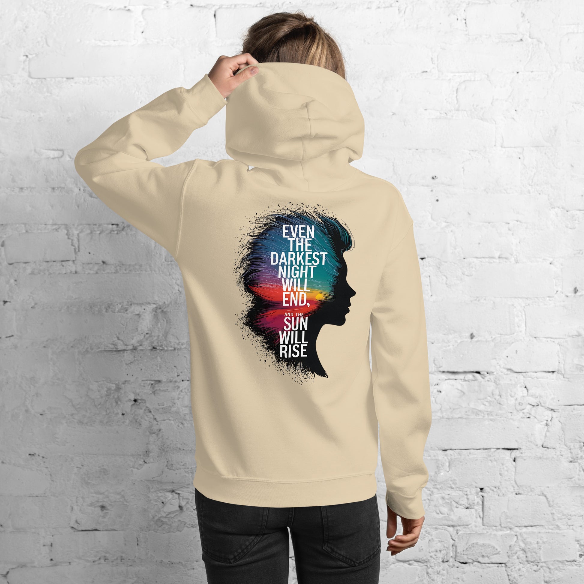 Resilience in Darkness | Unisex Hoodie - Self Love Saga  Self-love Apparel, Mental Health Matters