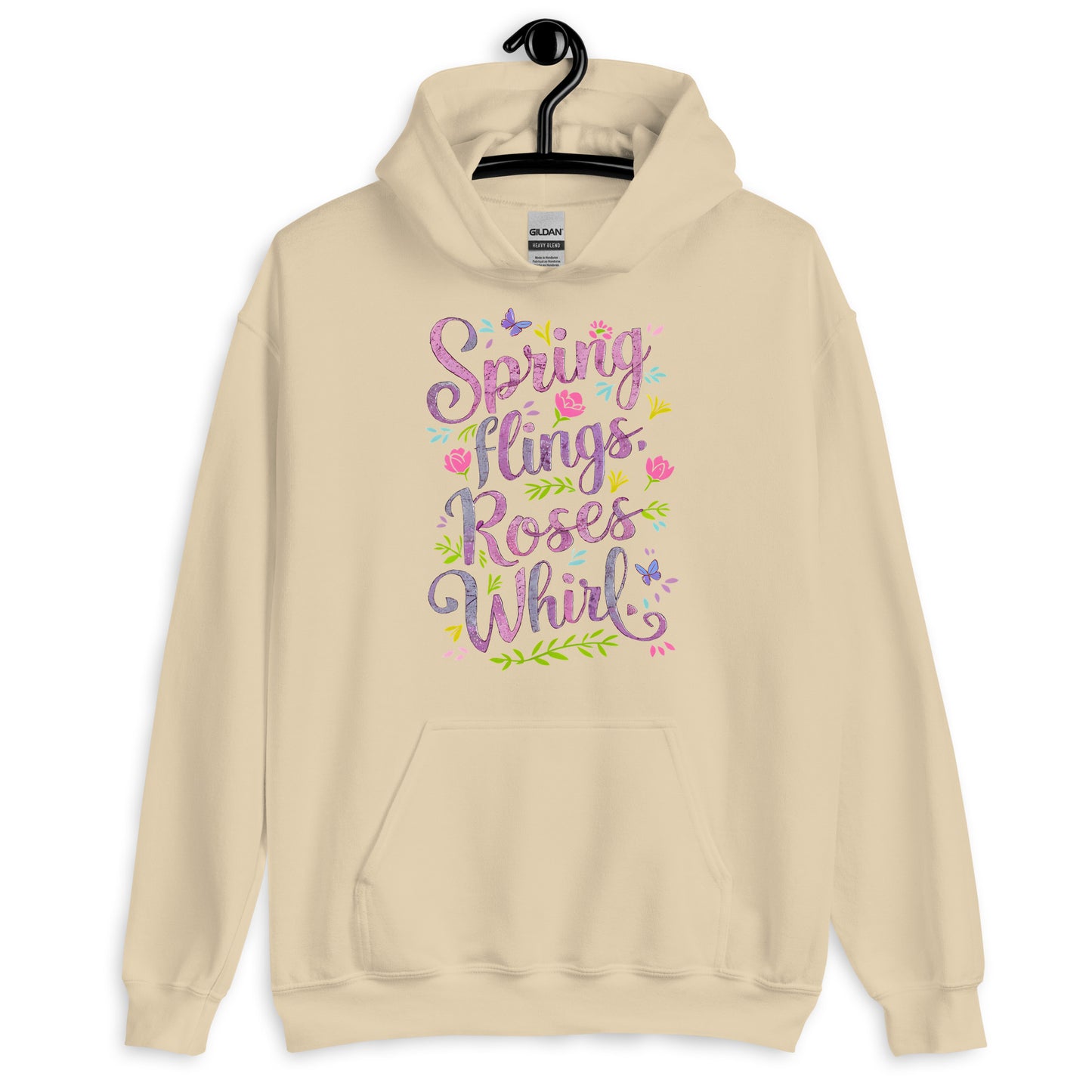 Spring Flings | Unisex Hoodie - Self Love Saga  Self-love Apparel, Mental Health Matters