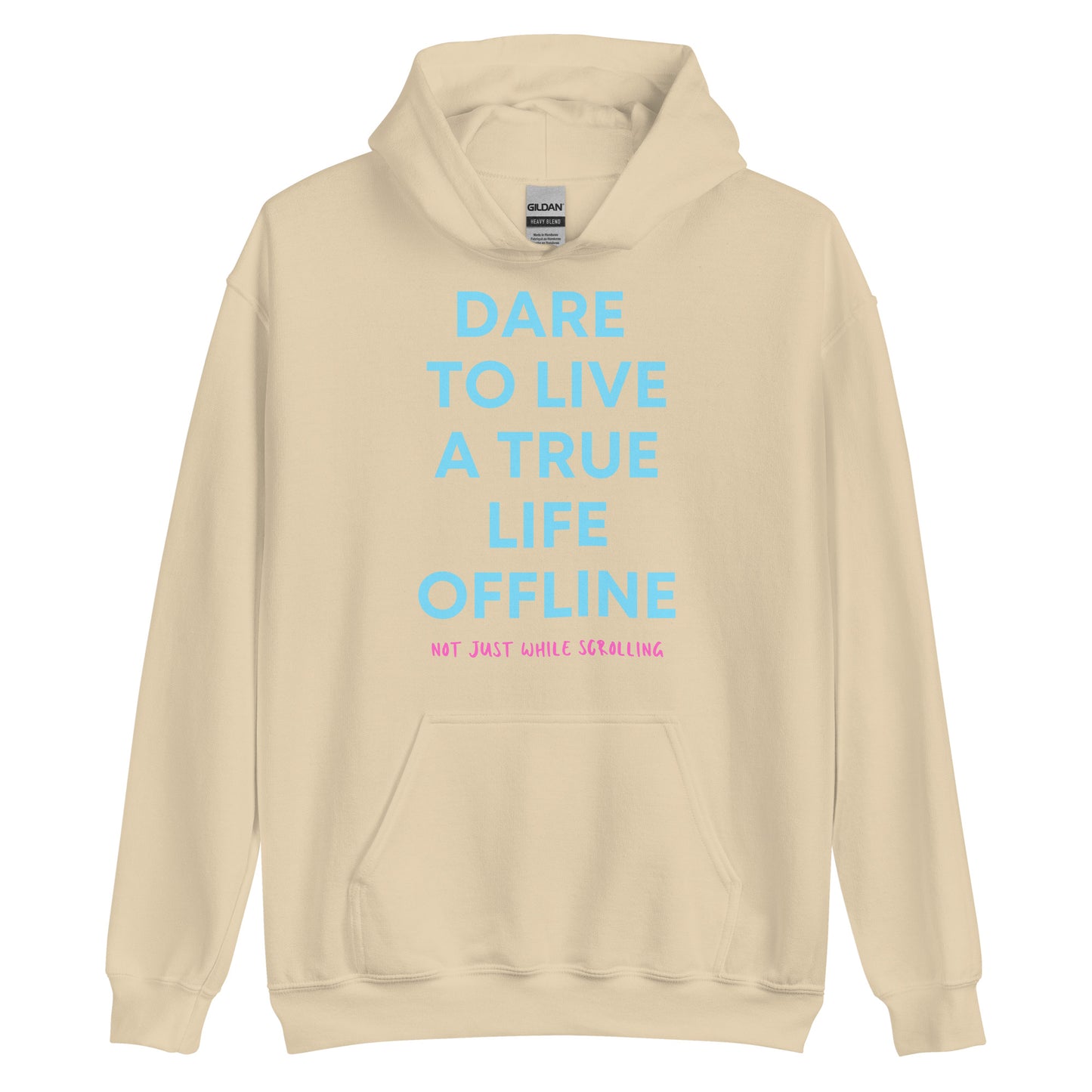 Not only when scrolling | Unisex Hoodie - Self Love Saga  Self-love Apparel, Mental Health Matters