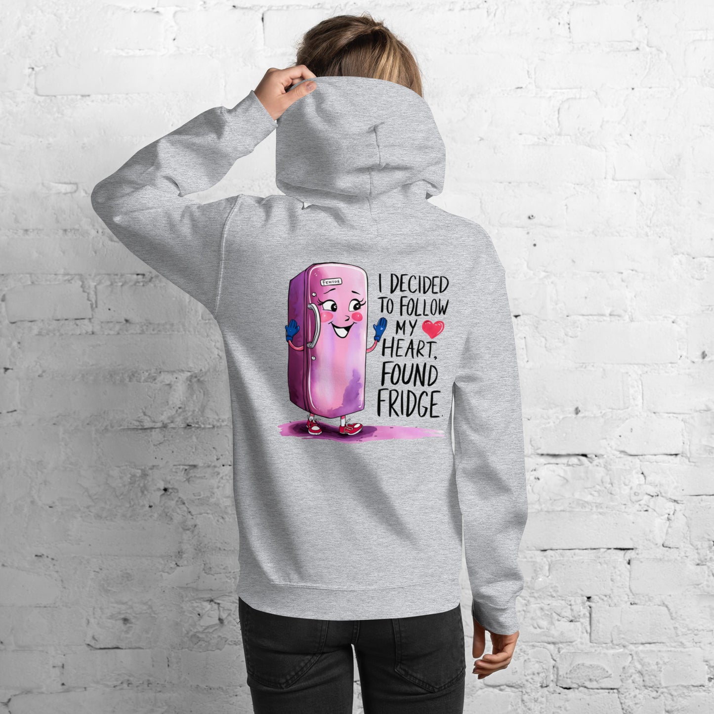 Found Fridge | Unisex Hoodie - Self Love Saga  Self-love Apparel, Mental Health Matters