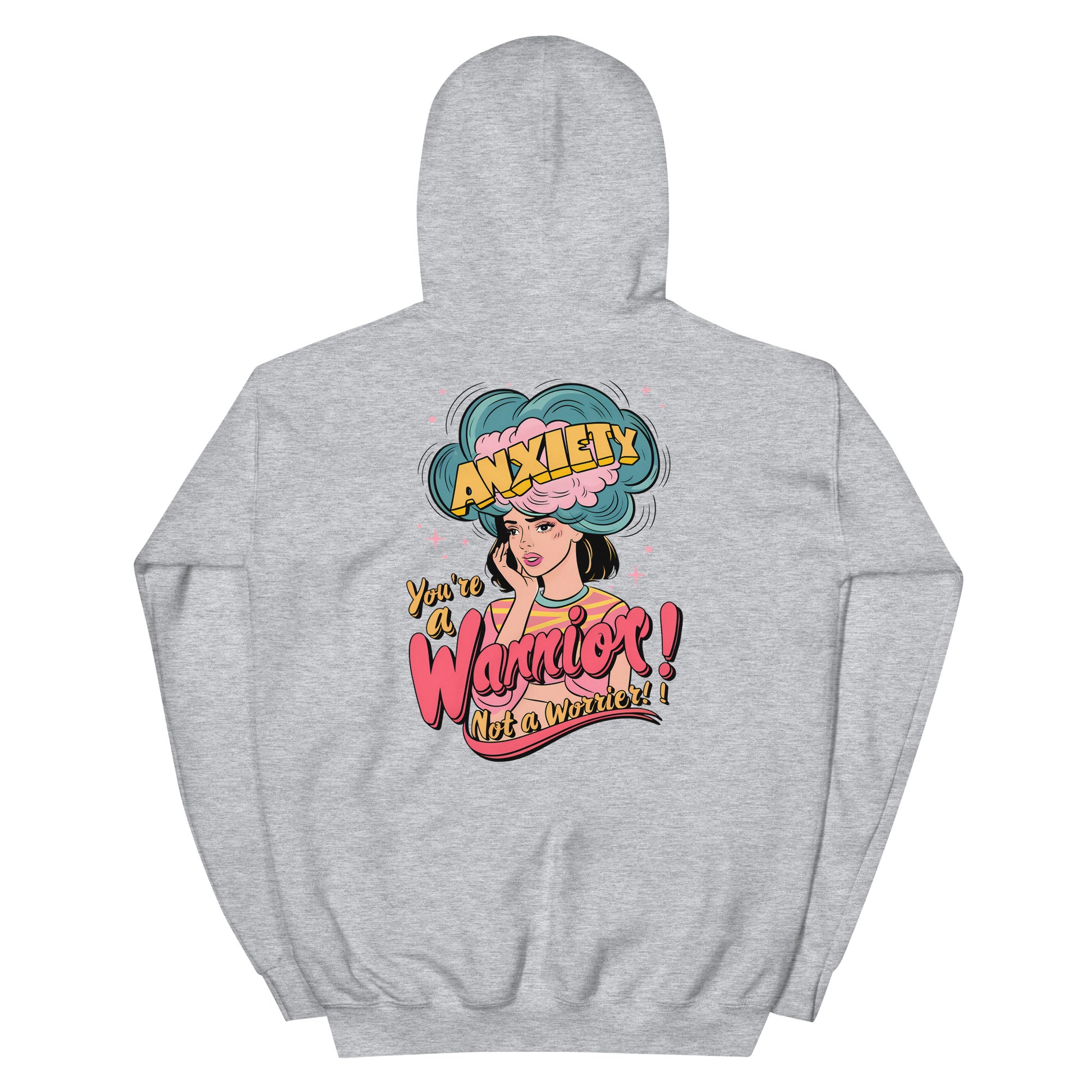 You are a Warrior | Unisex Hoodie - Self Love Saga  Self-love Apparel, Mental Health Matters