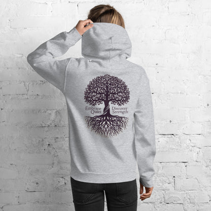 Embrace Quiet | Unisex Hoodie - Self Love Saga  Self-love Apparel, Mental Health Matters