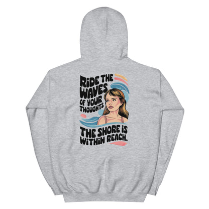 Ride Your Thoughts | Unisex Hoodie - Self Love Saga  Self-love Apparel, Mental Health Matters