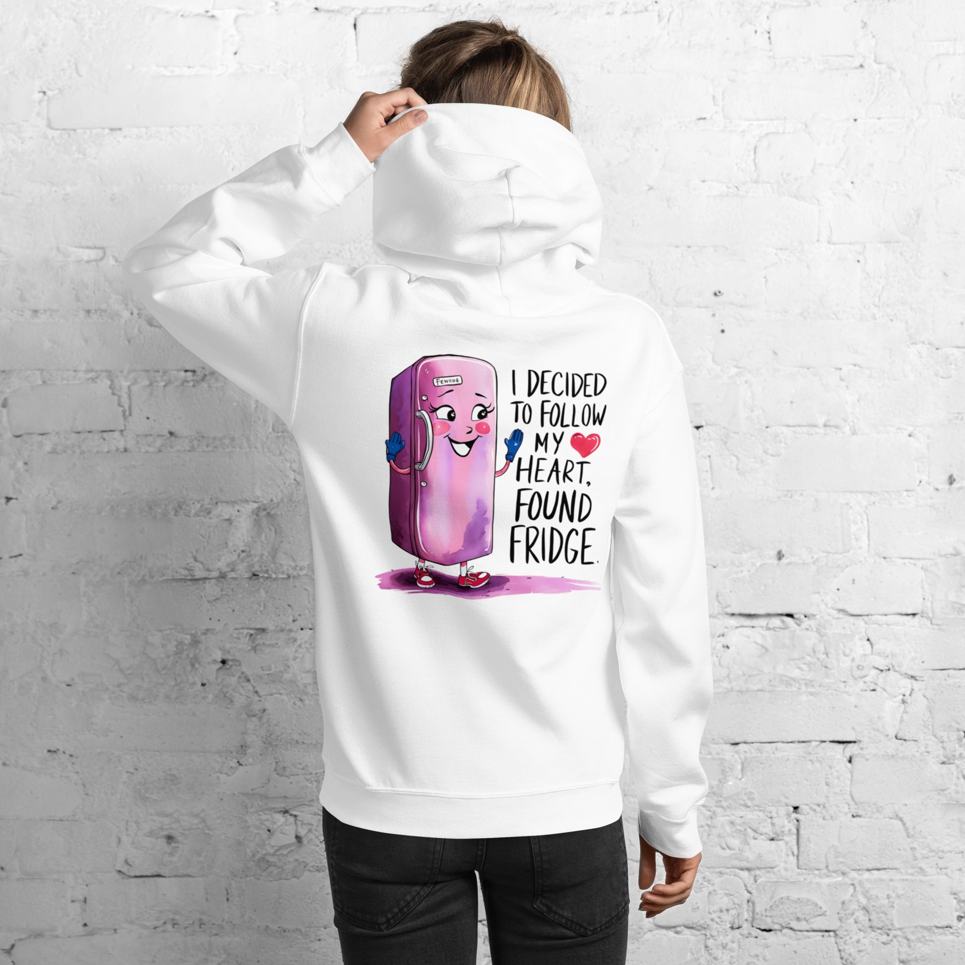 Found Fridge | Unisex Hoodie - Self Love Saga  Self-love Apparel, Mental Health Matters