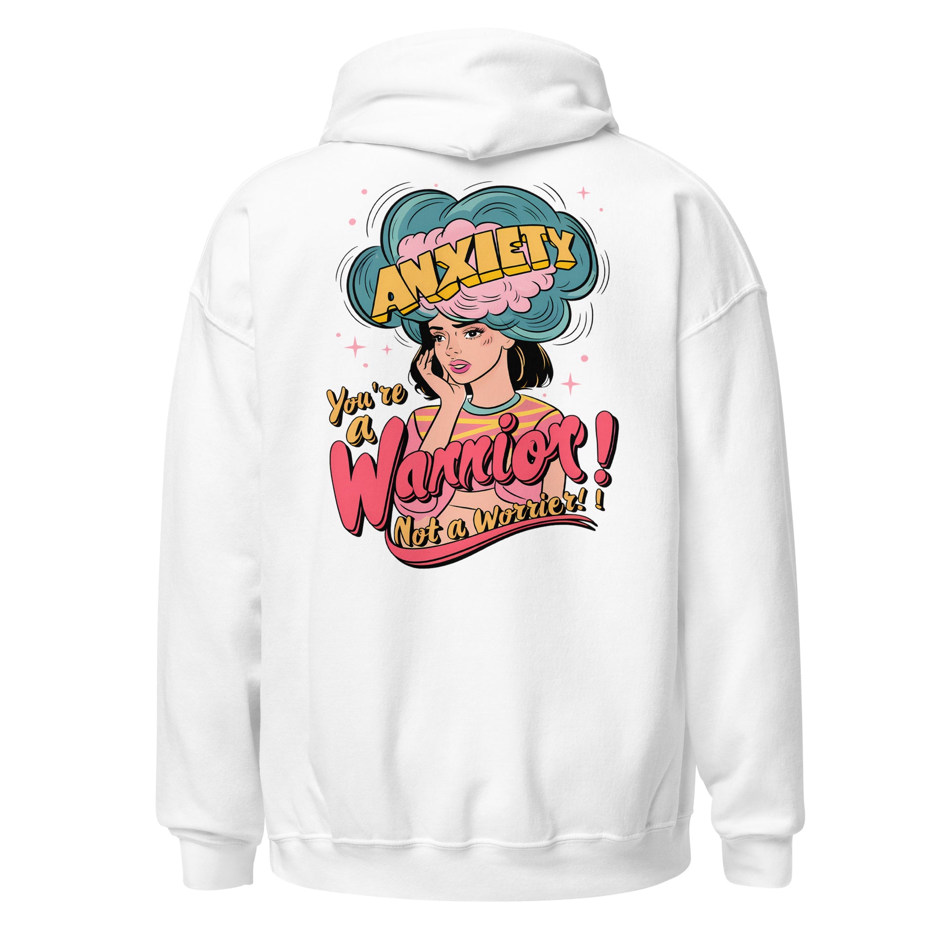 You are a Warrior | Unisex Hoodie - Self Love Saga  Self-love Apparel, Mental Health Matters