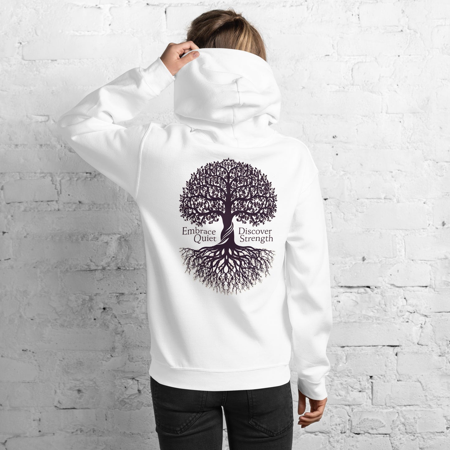 Embrace Quiet | Unisex Hoodie - Self Love Saga  Self-love Apparel, Mental Health Matters