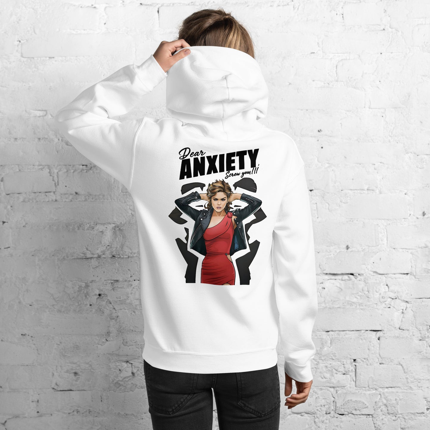 Dear Anxiety | Unisex Hoodie - Self Love Saga  Self-love Apparel, Mental Health Matters