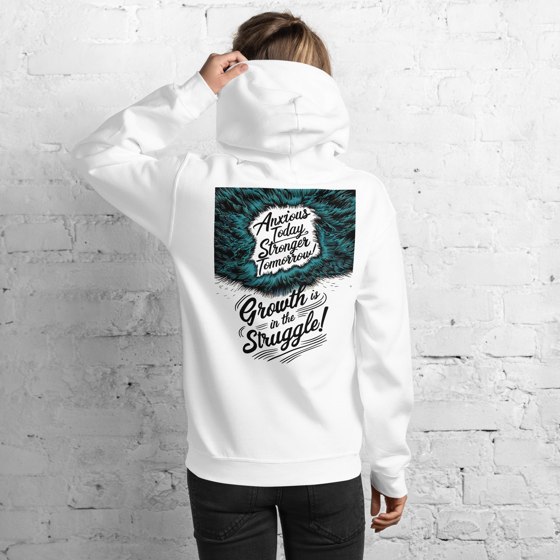 Growth Is in the Struggle | Unisex Hoodie - Self Love Saga  Self-love Apparel, Mental Health Matters