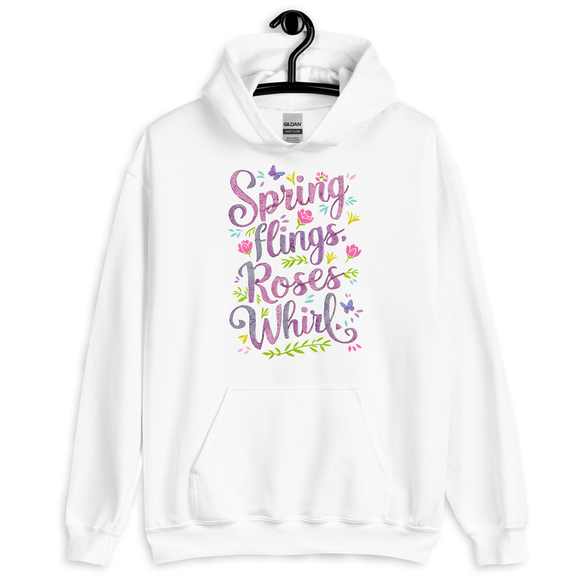 Spring Flings | Unisex Hoodie - Self Love Saga  Self-love Apparel, Mental Health Matters