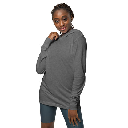 Hooded long-sleeve tee | You are enough - Self Love Saga  Self-love Apparel, Mental Health Matters