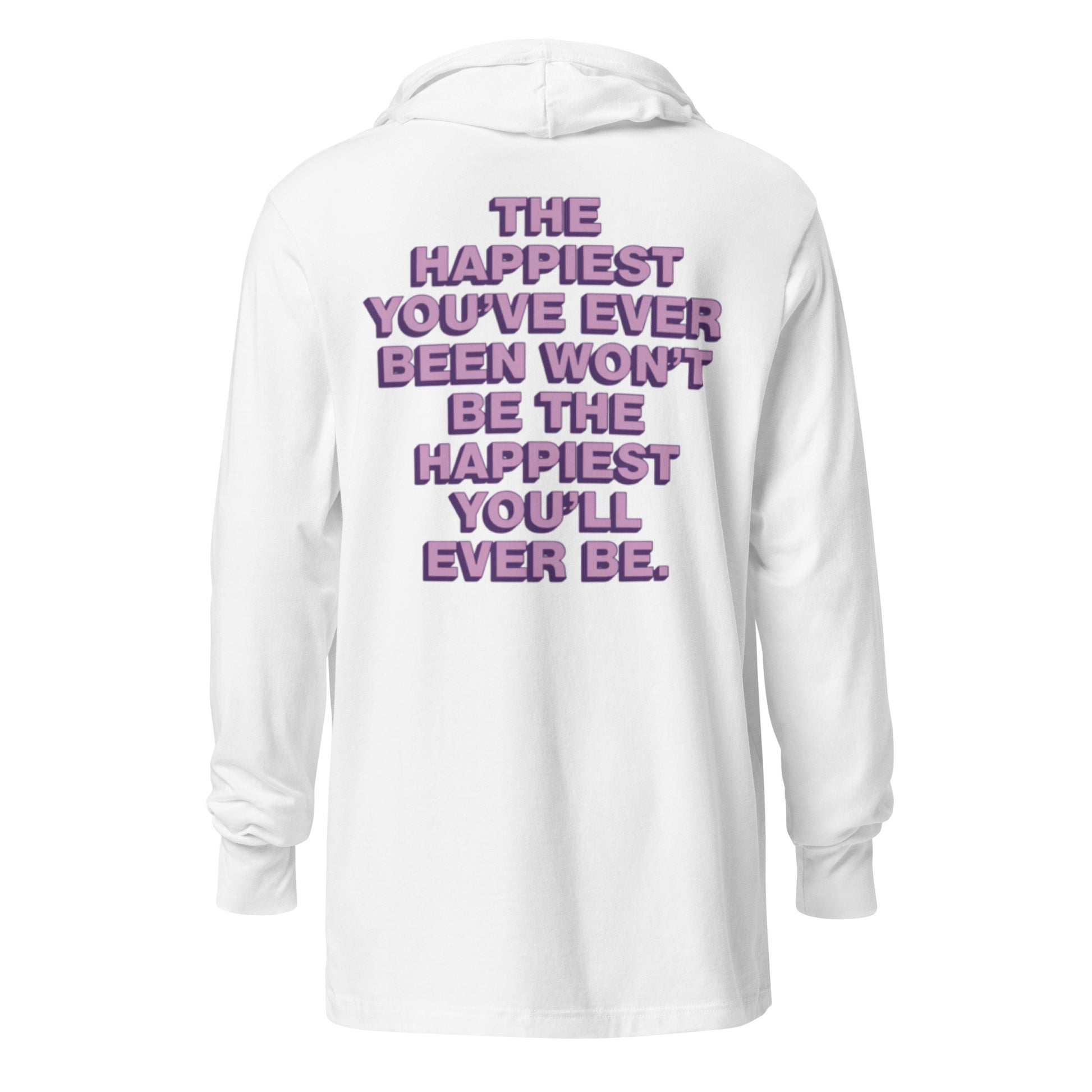 Hooded long-sleeve tee | Limitless Potencial - Self Love Saga  Self-love Apparel, Mental Health Matters