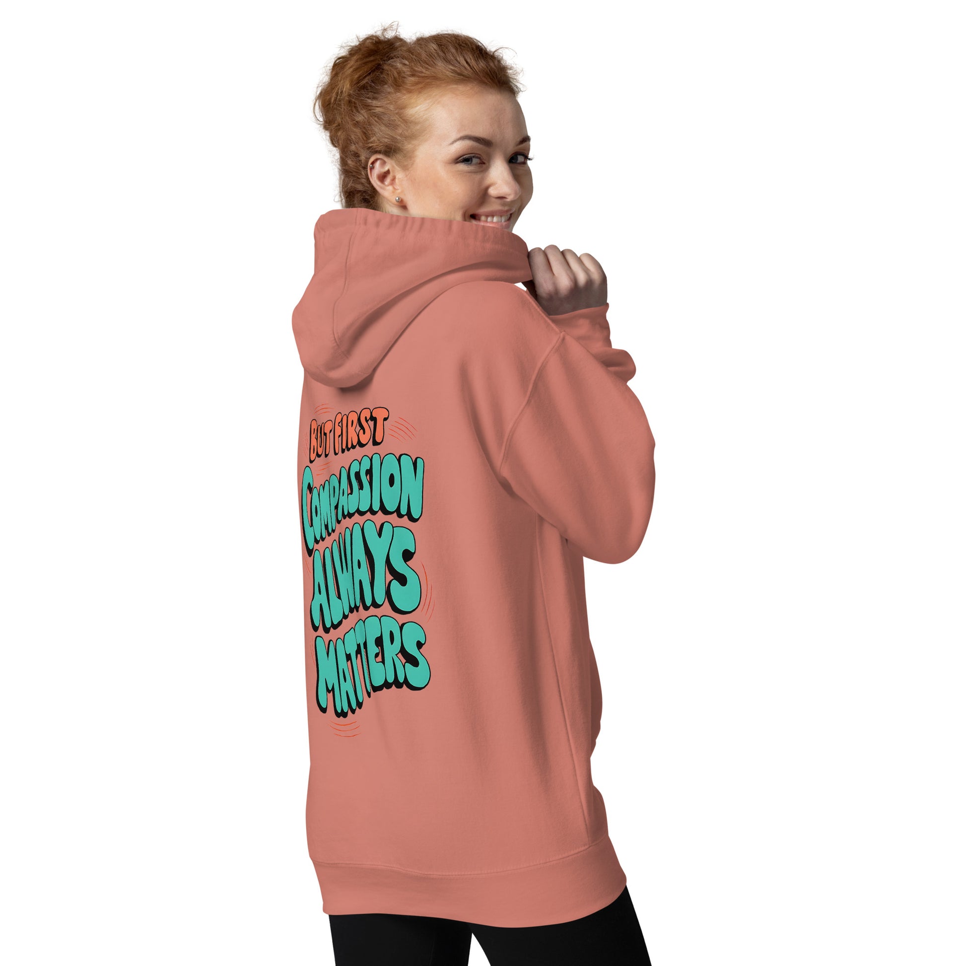 Compassion Matters | Unisex Hoodie - Self Love Saga  Self-love Apparel, Mental Health Matters