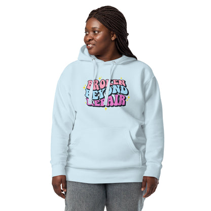 Broken Beyond Repair | Hoodie - Self Love Saga  Self-love Apparel, Mental Health Matters