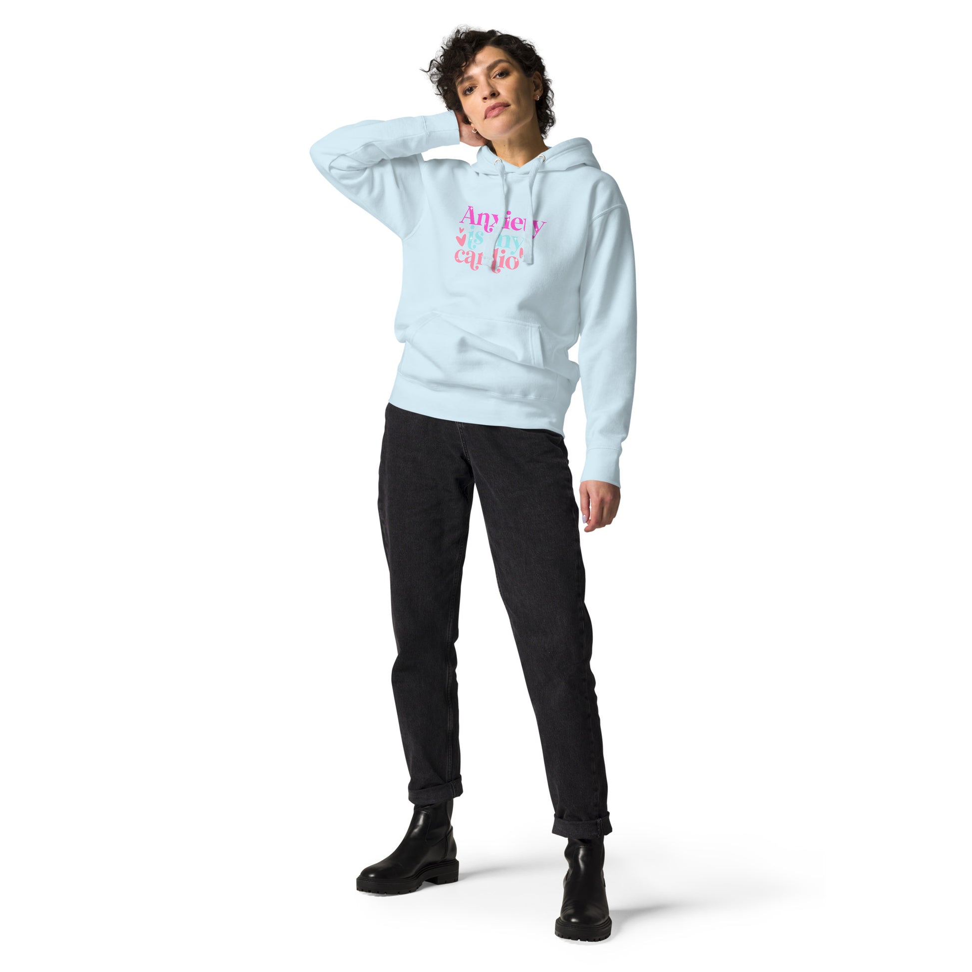 Anxiety Is My Cardio | Hoodie - Self Love Saga  Self-love Apparel, Mental Health Matters