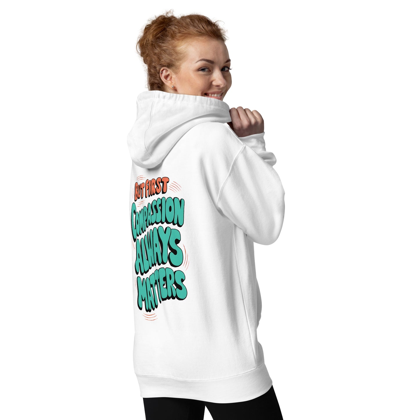 Compassion Matters | Unisex Hoodie - Self Love Saga  Self-love Apparel, Mental Health Matters