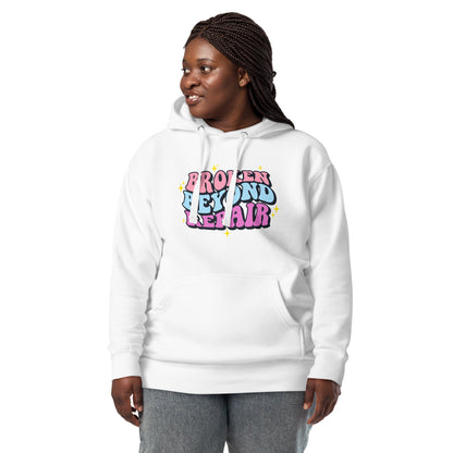 Broken Beyond Repair | Hoodie - Self Love Saga  Self-love Apparel, Mental Health Matters