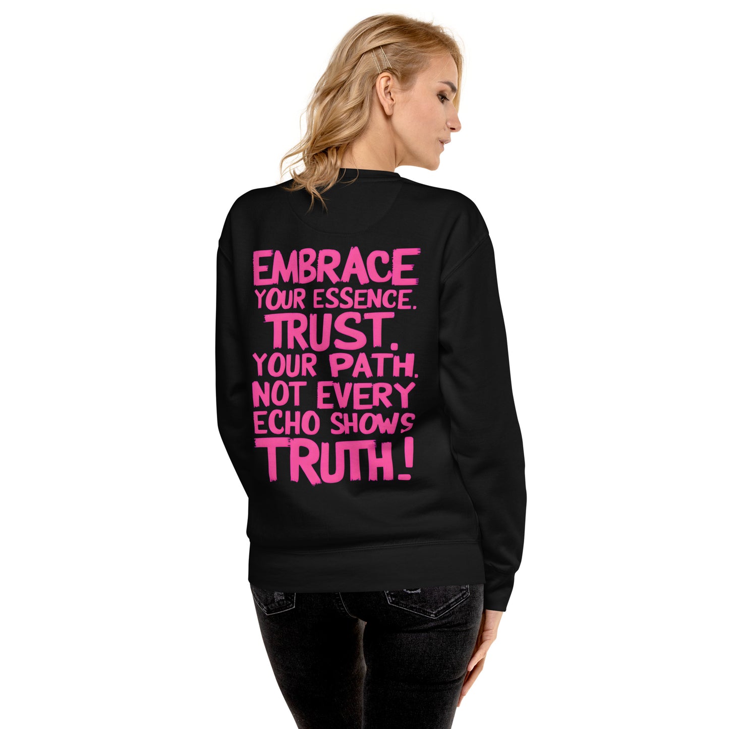 Embrace your Essence (Premium Sweatshirt) - Self Love Saga  Self-love Apparel, Mental Health Matters