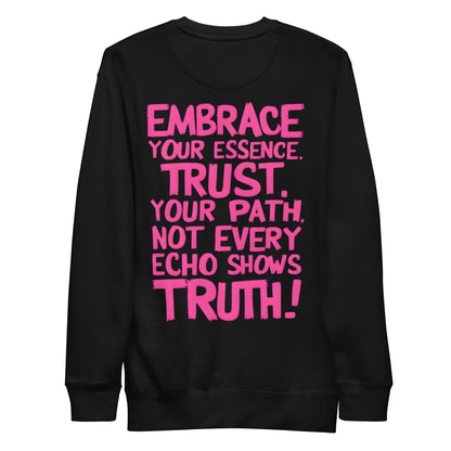 Embrace your Essence (Premium Sweatshirt) - Self Love Saga  Self-love Apparel, Mental Health Matters