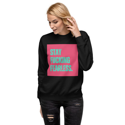 Premium Sweatshirt | Fckng Fearless Collection #1 - Self Love Saga  Self-love Apparel, Mental Health Matters